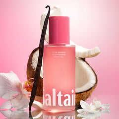 Textura liviana de Saltair Rosa Playa para absorción rápida.