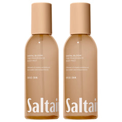 Saltair Bruma corporal Santal Bloom en frasco de 8 oz para uso diario.