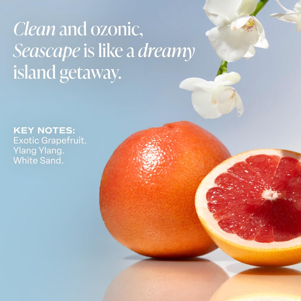 Saltair fragancia-seascape grapefruit-ylang-ylang, aroma tropical ligero
