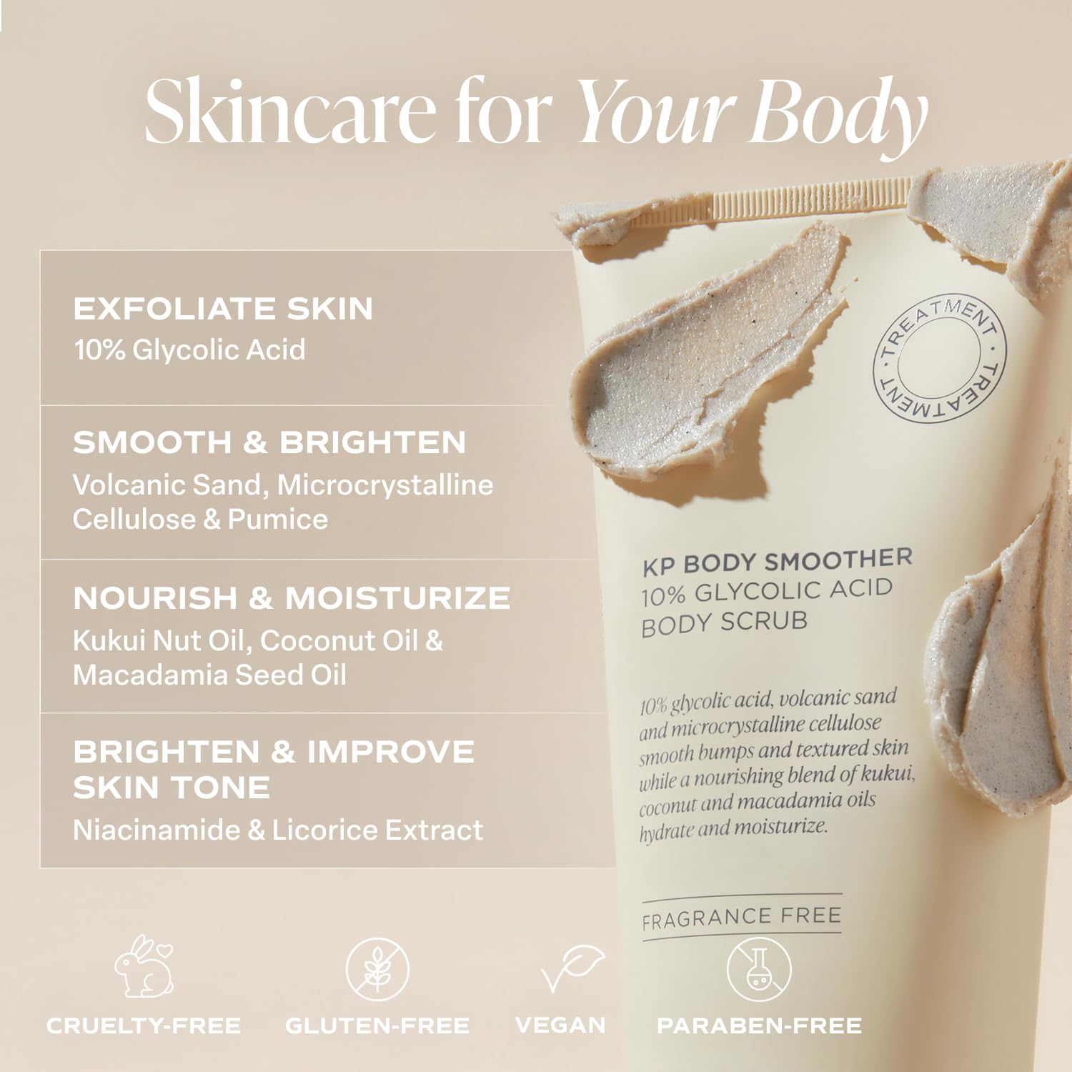 Saltair KP fragrance-free formula suitable for sensitive skin users.