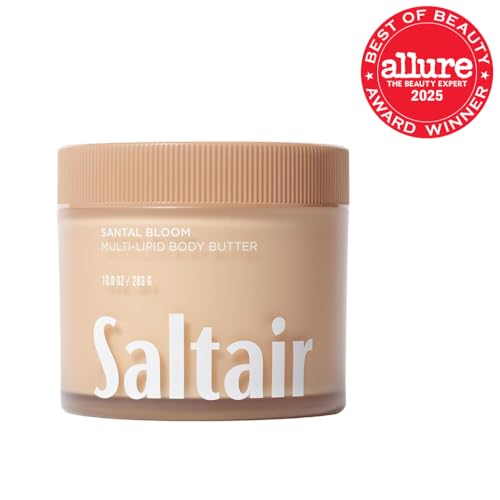Saltair Manteca Corporal Multilipídica, textura rica, piel suave y nutrida.