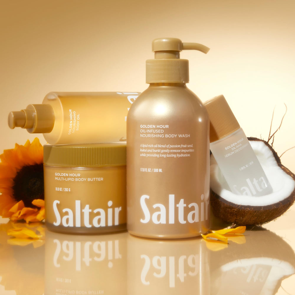 Saltair sea buckthorn oil element hinting at nourishing oils