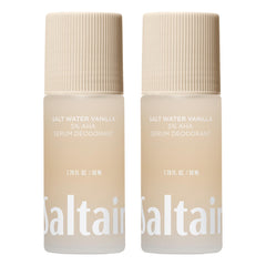 Saltair Serum Deodorant Salt Water Vanilla bottle showing long-lasting odor protection