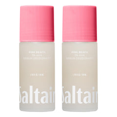 Saltair Serum Desodorante Playa Rosa, botella, protección de olores de larga duración.