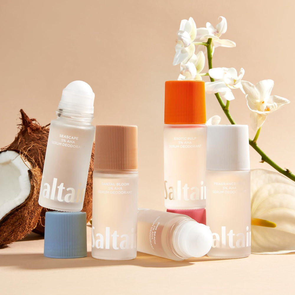 Saltair Serum Ingredientes AHA, PHA y niacinamida: cuidado suave.