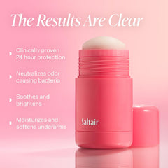 Desodorante Saltair Skincare sin aluminio, indicado para piel sensible y uso diario.