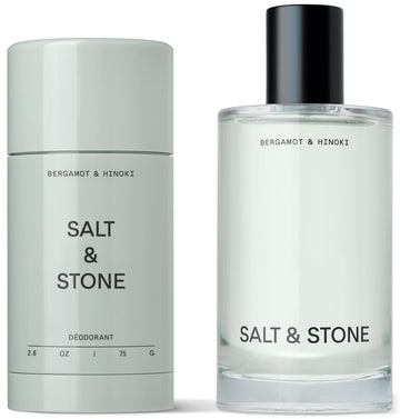 Salt & Stone desodorante sin aluminio en dúo, protección de 48 horas