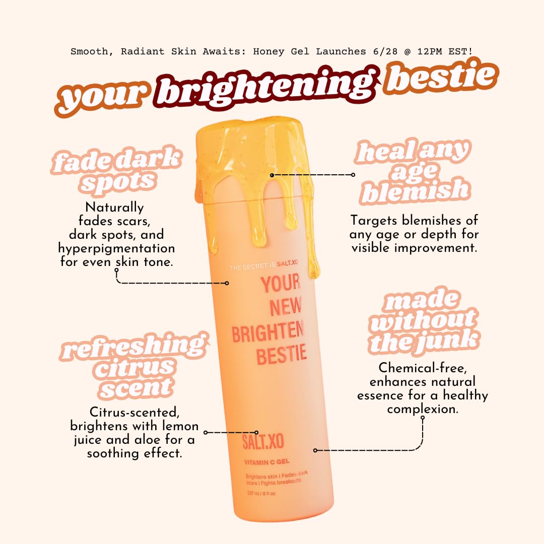 uso en cuello y décolletée con salt.xo gel vitamina c