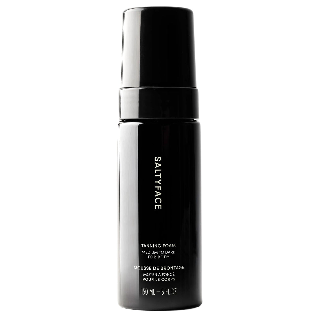 SALTYFACE Espuma Bronceadora: textura transparente para un bronceado uniforme.
