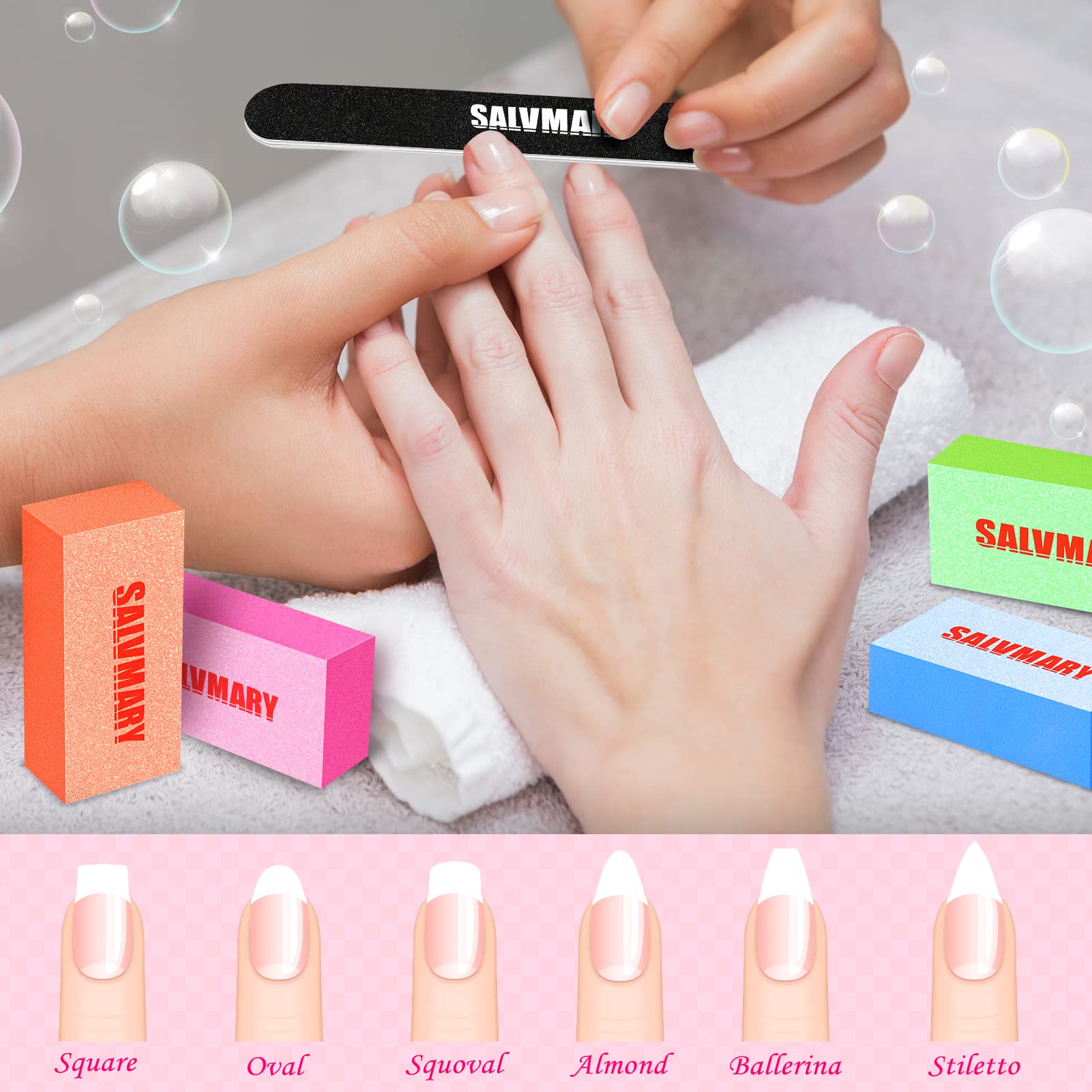 SALVMARY kit profesional para casa: herramientas duraderas para limar