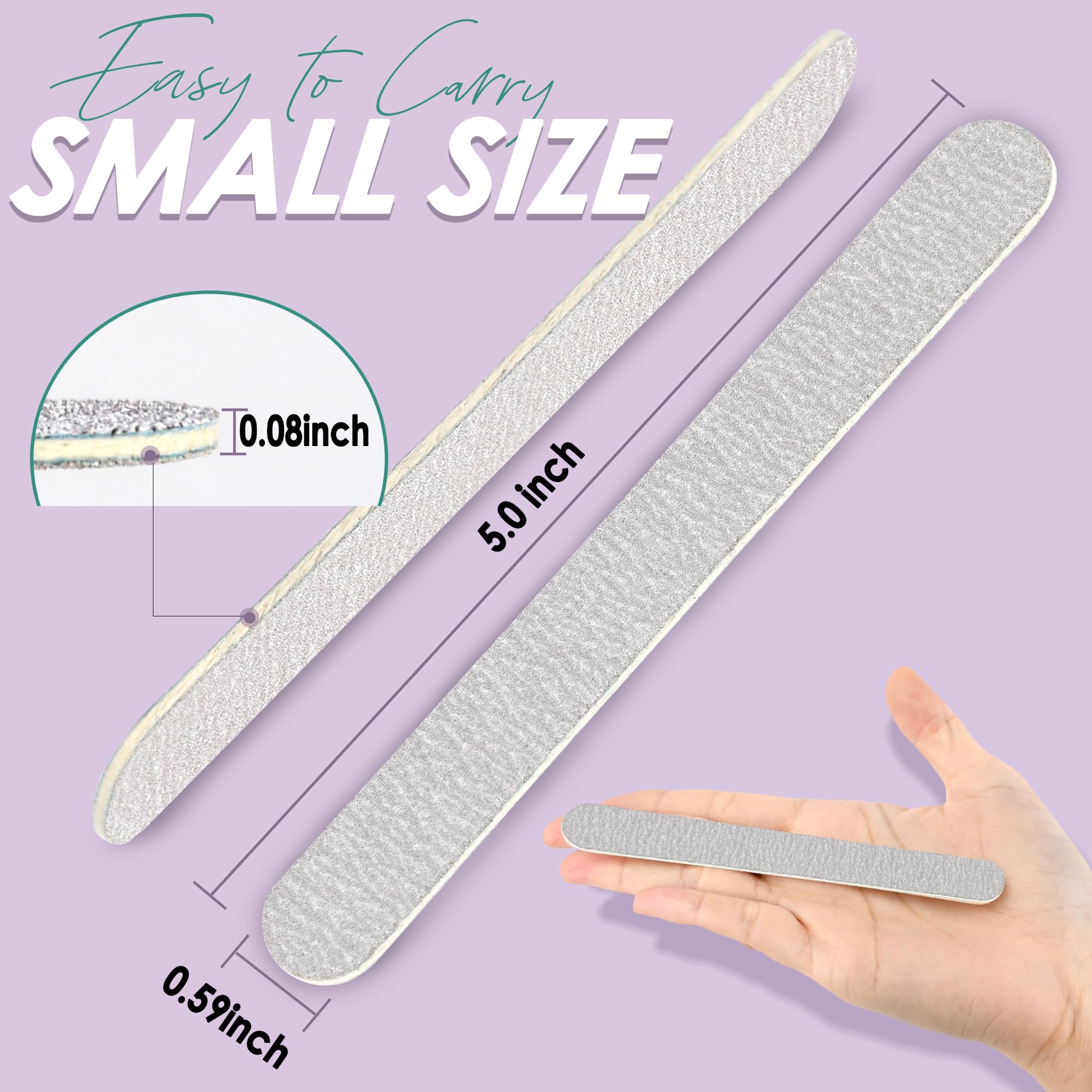 Lima SALVMARY con grano 100/180, ideal para uñas naturales y acrílicas.