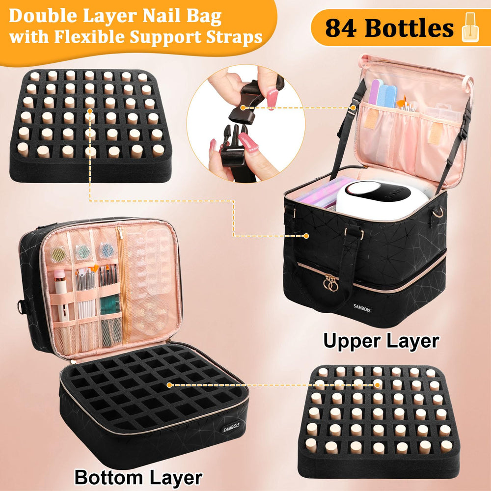 Sambois lámpara para uñas incluida, perfecta para sesiones en cualquier lugar