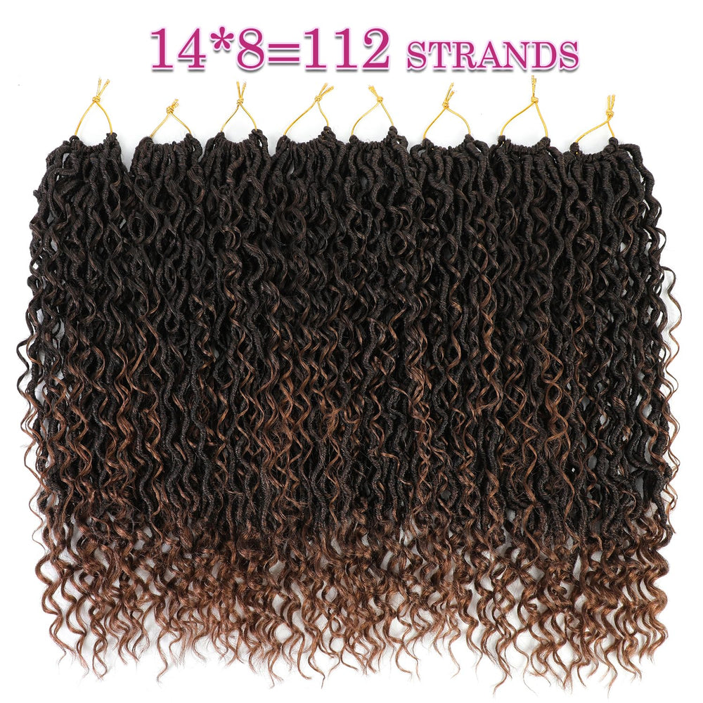 SAMBRAID 112-piece full-head coverage set showcases total strand count.