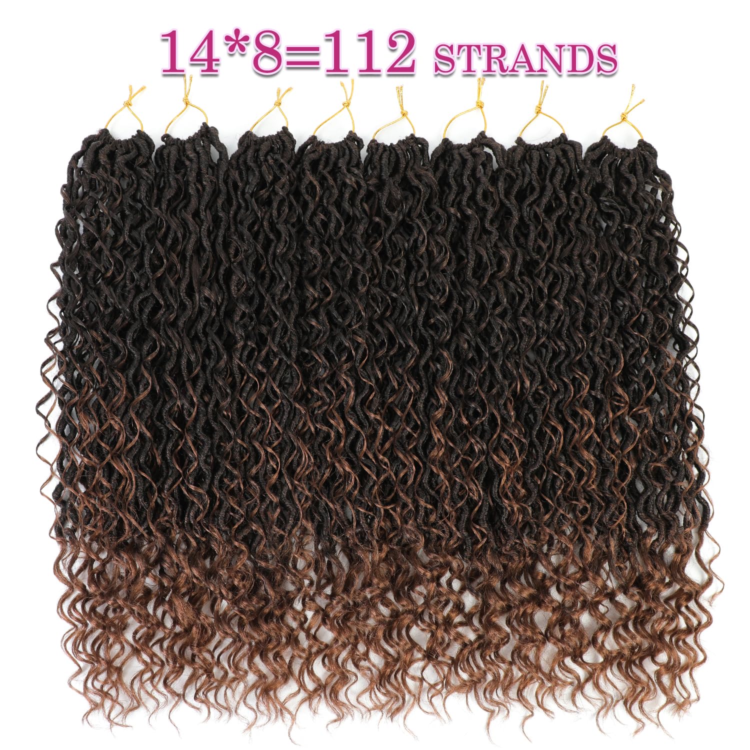 SAMBRAID Diosas de Locs, herramienta de crochet y cuentas para personalizar