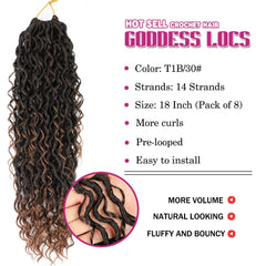 SAMBRAID Diosas de Locs, rizos centrales definidos para volumen suave