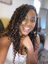 SAMBRAID Diosas de Locs, terminaciones rizadas en estilo bohemio