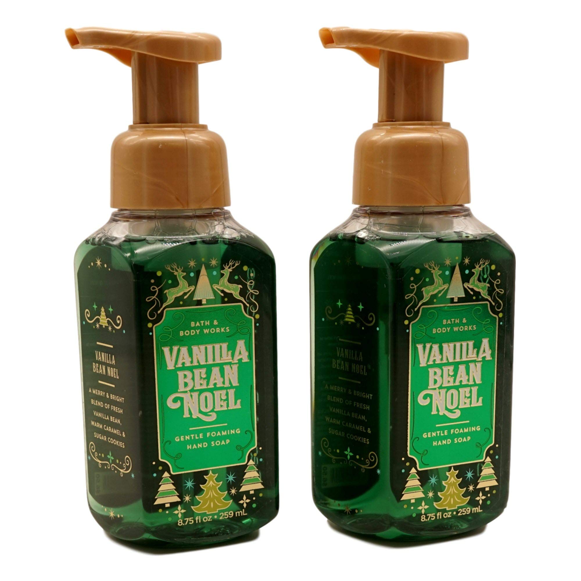 Sameriver Bath & Body Works Vanilla Bean Noel, espuma suave para manos, aroma dulce y reconfortante.