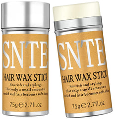 Samnyte barra de cera para pelo, dos-piezas, control de frizz y peinado rápido.