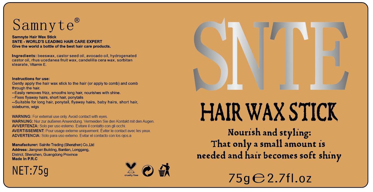 Samnyte Hair Wax Stick: nutrición profunda para cabello suave y sin resequedad.