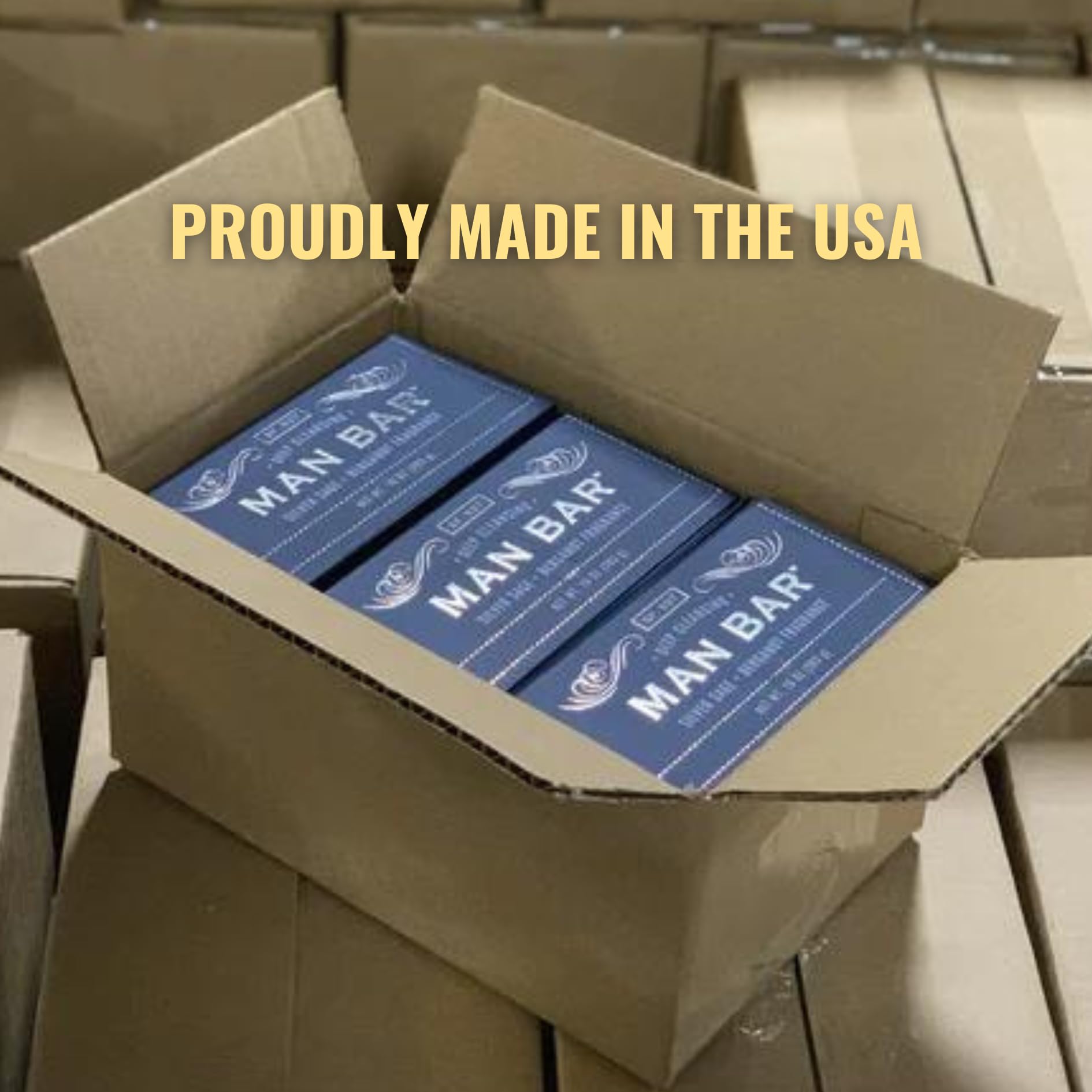 San Francisco Soap Company Man Bar hecho en Estados Unidos