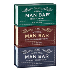 San Francisco Soap Company Man Bar conjunto regalo con empaque atractivo.