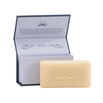San Francisco Soap Company Man Bar Tabaco Especiado, toque reconfortante para la noche.
