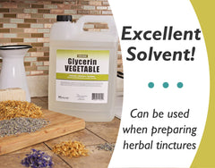 Sanco Industries glicerina vegetal 1gal, uso-cosmético seguro para proyectos caseros.