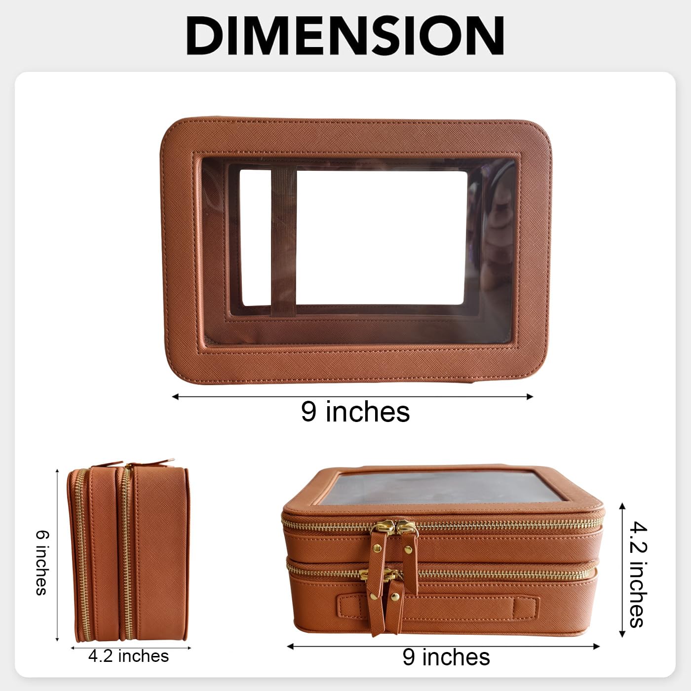 SANHECUN cremalleras doradas añaden toque premium y durabilidad.