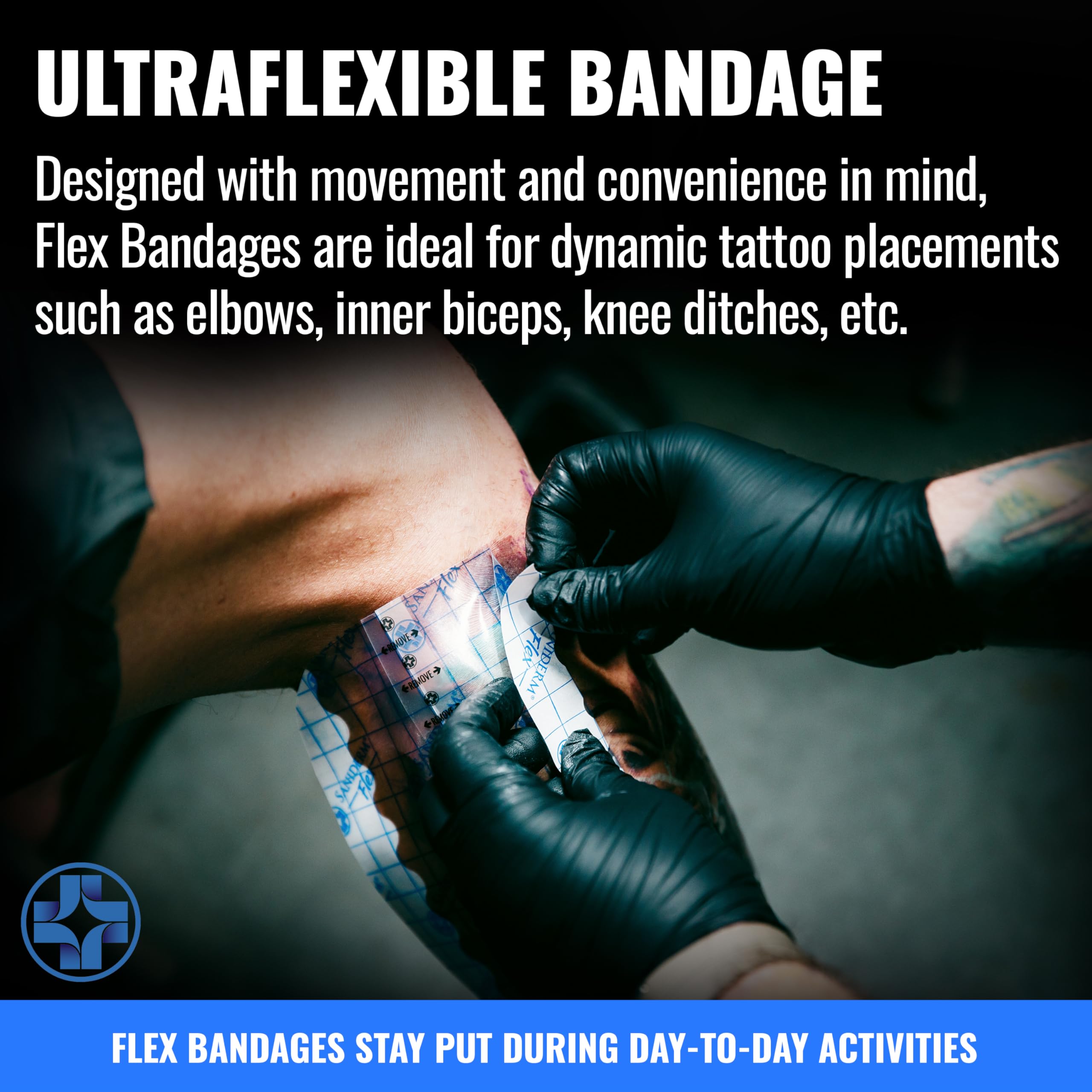 Saniderm Flex banda ultraflexible para zonas de movimiento