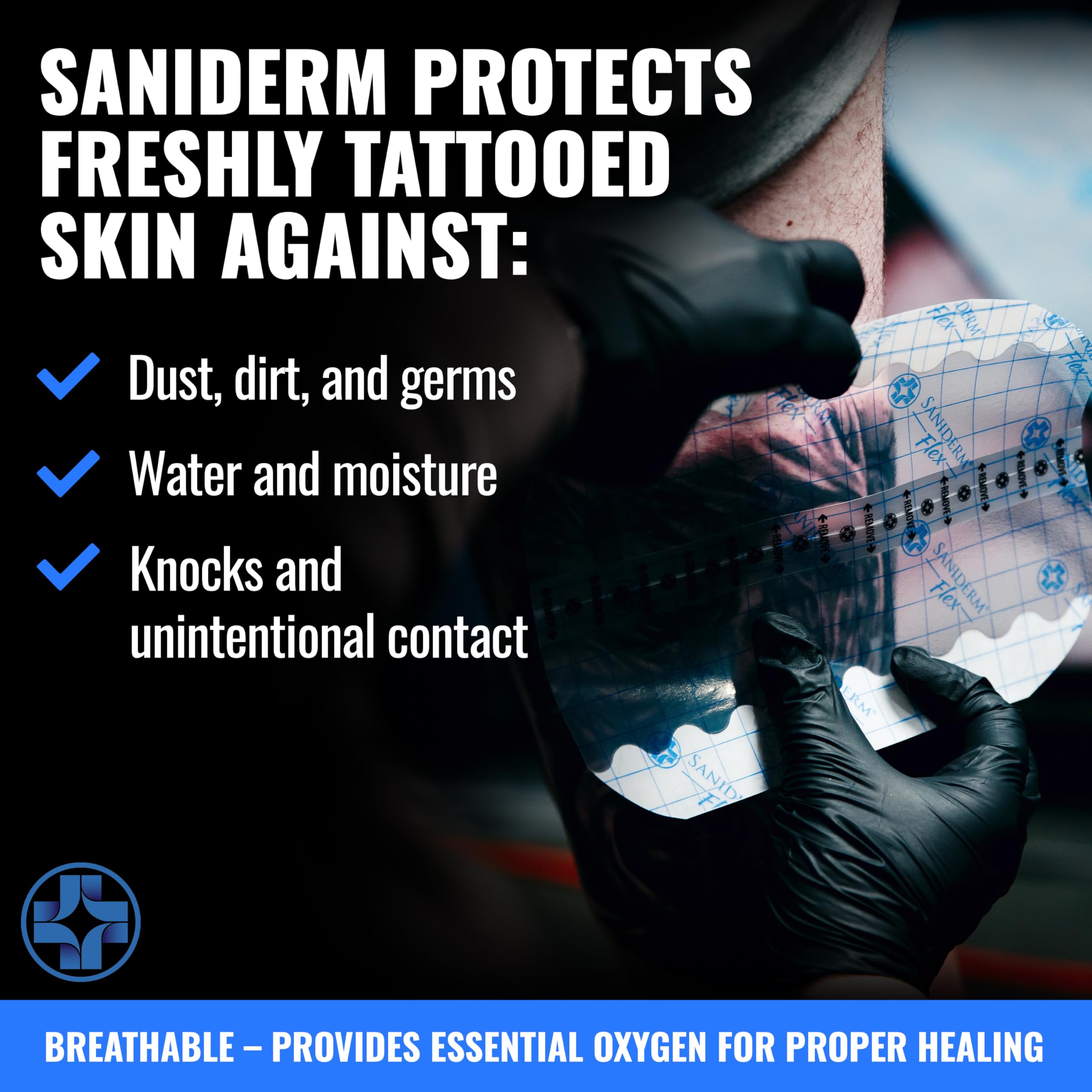 Saniderm Flex ideal para zonas de alto movimiento sin perder adherencia