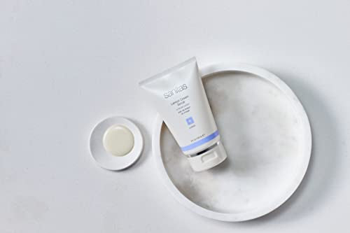 Sanitas exfoliante cremoso de limón; cristales de sílice ultrafinos exfolian suavemente