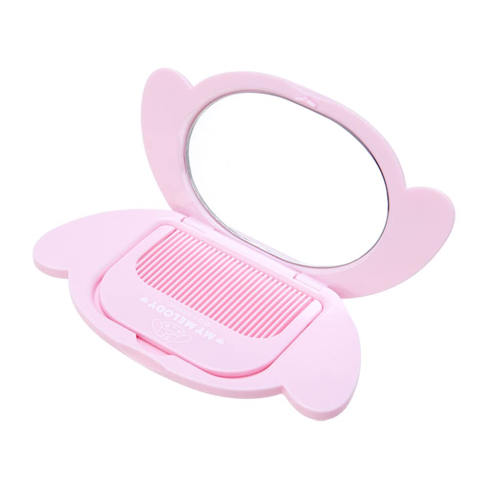 Peine portátil Sanrio My Melody para peinados rápidos y bolsa ordenada.