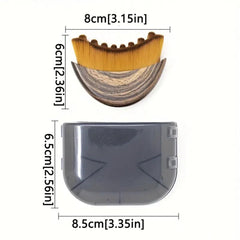 Sansheng mango ergonómico facilita alcanzar mandíbula y mejillas con comodidad.