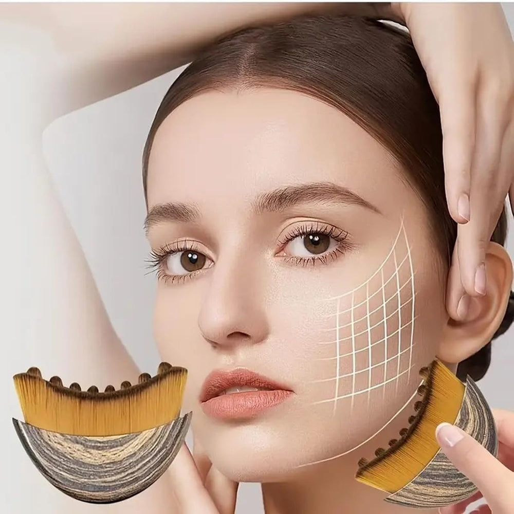 Sansheng relajación facial durante la rutina nocturna para mayor bienestar.