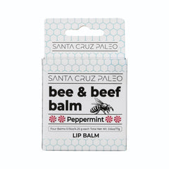 Bálsamo labial Santa Cruz Paleo pack 4 barras para hidratación diaria.