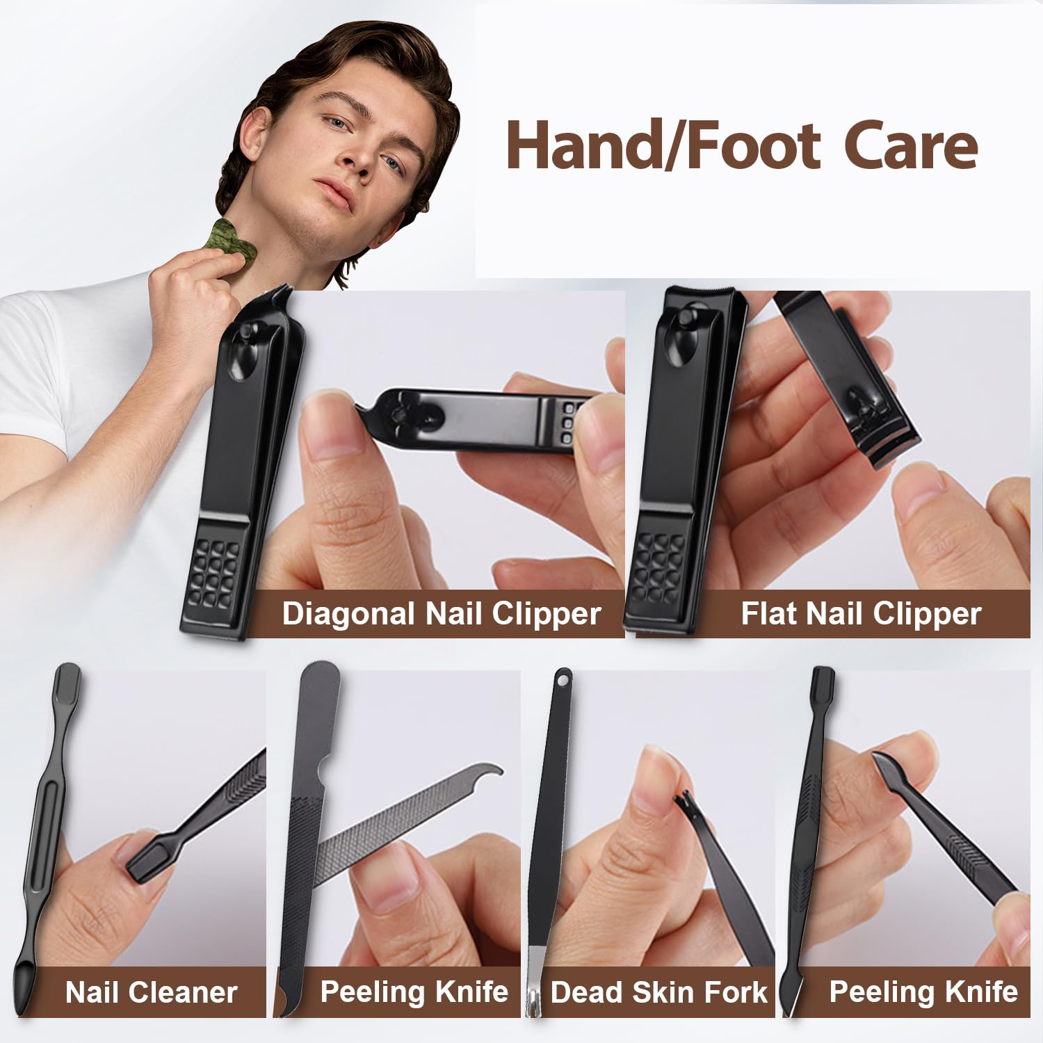 Cuchillo exfoliante de Santacare para piel suave en casa.