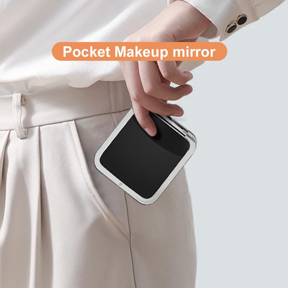 Santoo, espejo para detalles de maquillaje como cejas y delineado de ojos