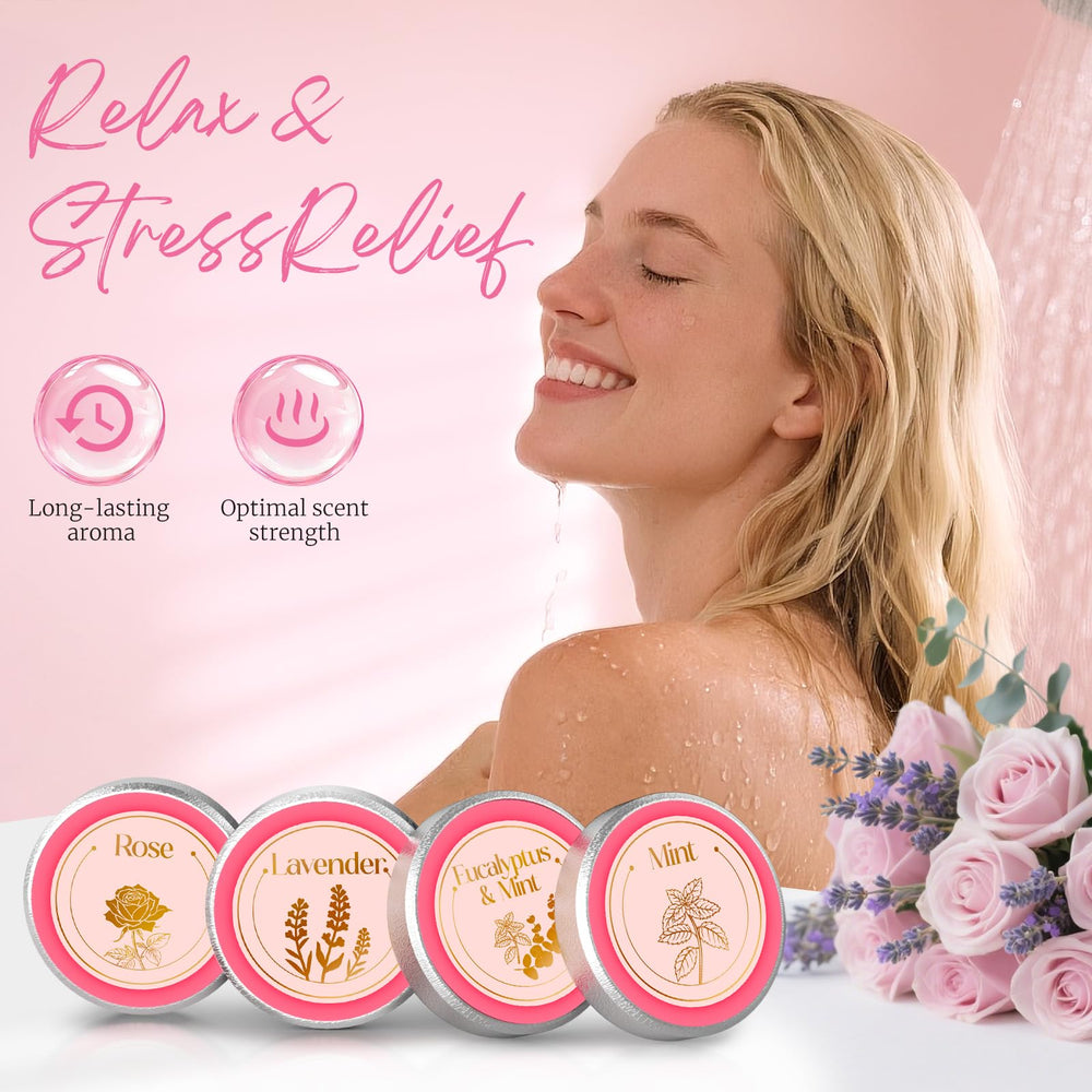 Bombas de ducha Sanyi aromaterapia lavanda para calma y bienestar