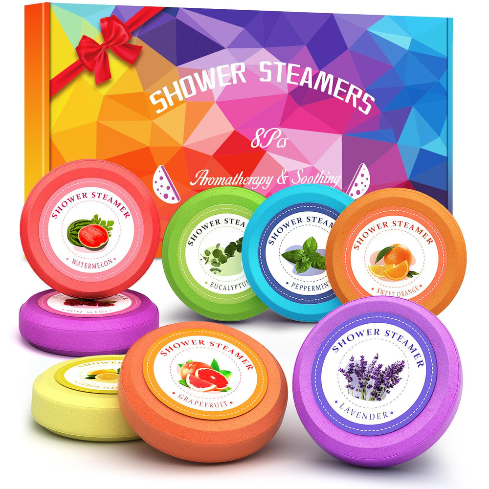 Bomba de ducha aromaterapia de sanyi en set de regalo para momentos de relajación en casa.