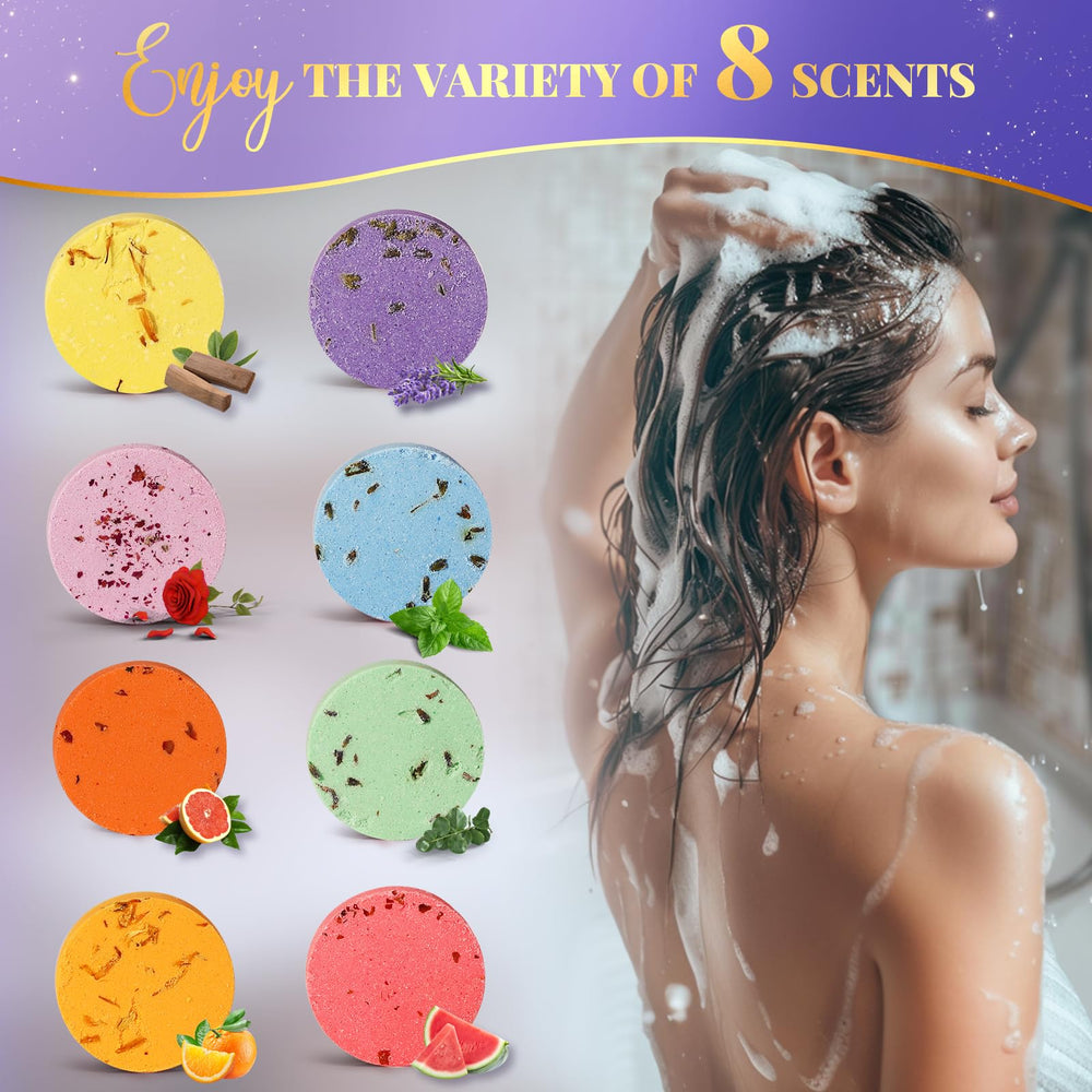 Sanyi bombas ducha rosas, fragancia romántica para momentos de cuidado personal.