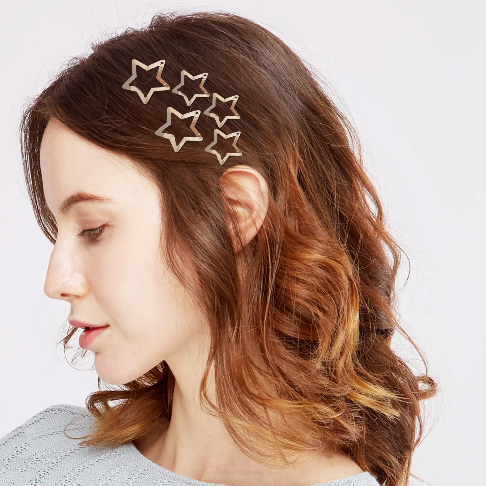 SAOROPEB pinza estrella para mascarillas y yoga, uso multi