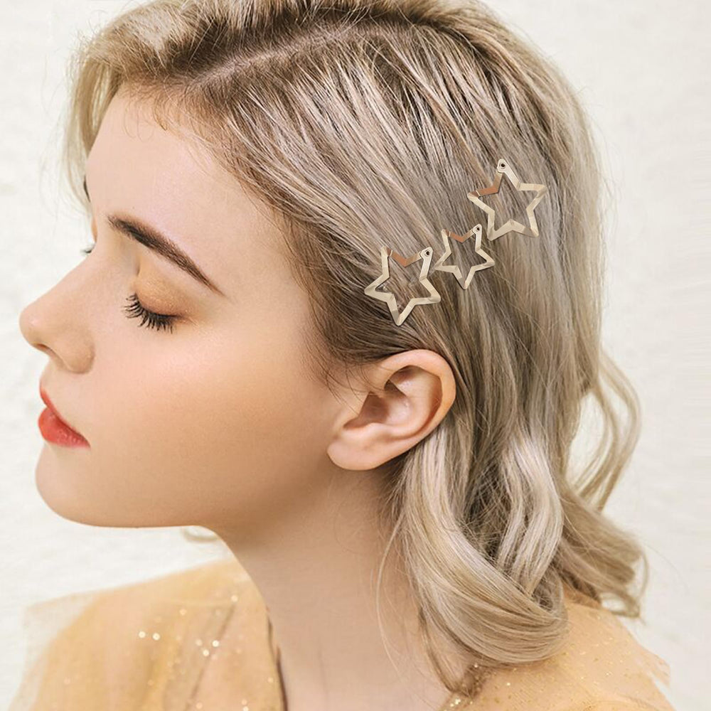 SAOROPEB pinza estrella para trenzas, añade toque Y2K