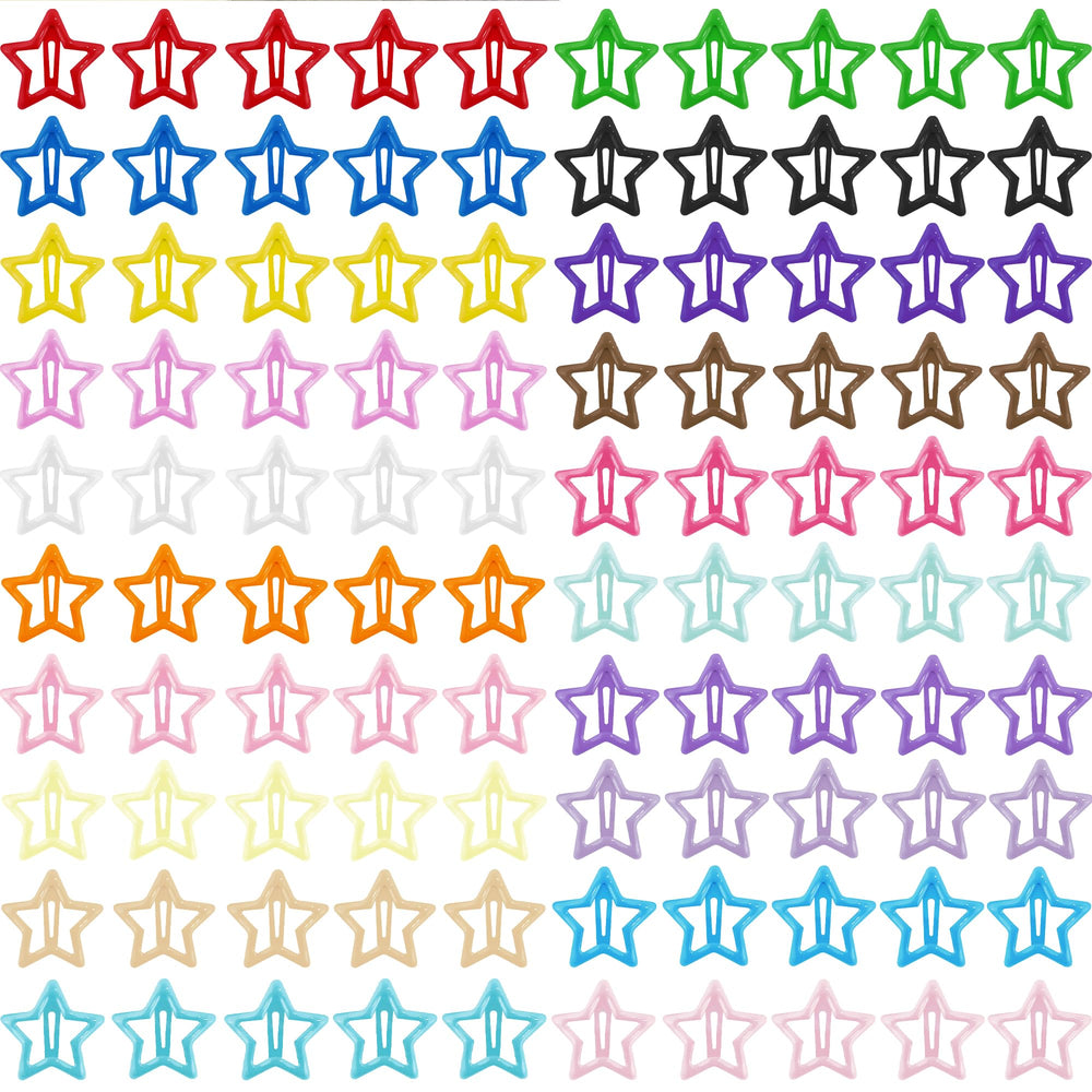 Pasador estrella SAOROPEB en colores multicolor para peinados duraderos y sin resbalón.