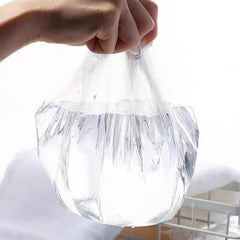 SAOYOAS Gorro ducha resistente plástico protege contra salpicaduras.