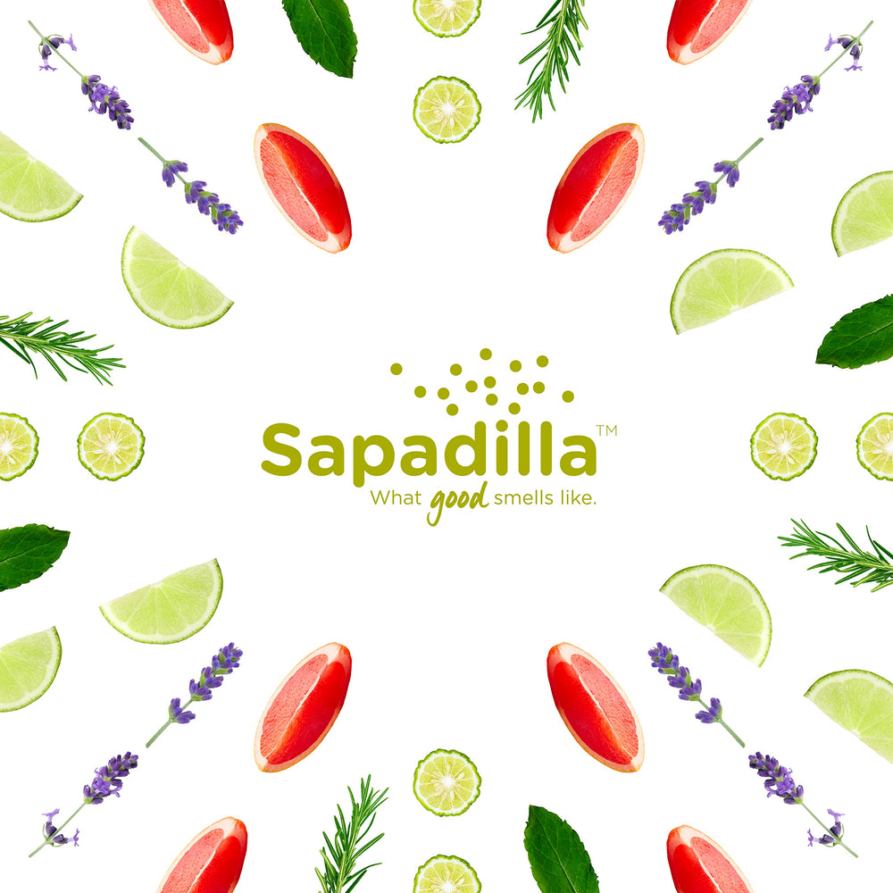 Sapadilla envase eco-amigable, fórmula biodegradable para un hogar consciente.