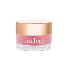Sara Happ exfoliante labial pomelo rosado para suavizar labios resecos.