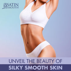 SATIN SMOOTH aceite de coco: hidratación durante la depilación.