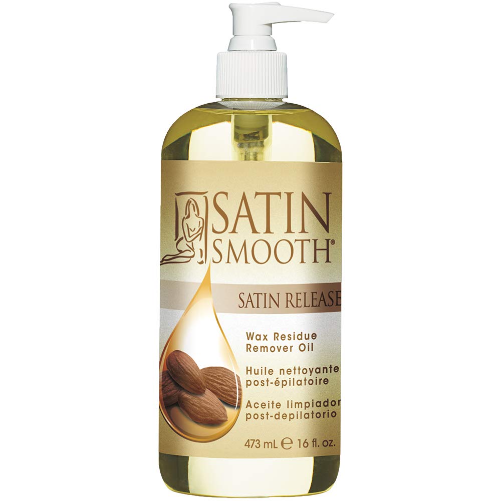 SATIN SMOOTH: aceite eliminador de residuos de cera para piel limpia