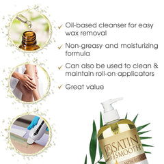 SATIN SMOOTH: aplicación fácil de aceite para depilación