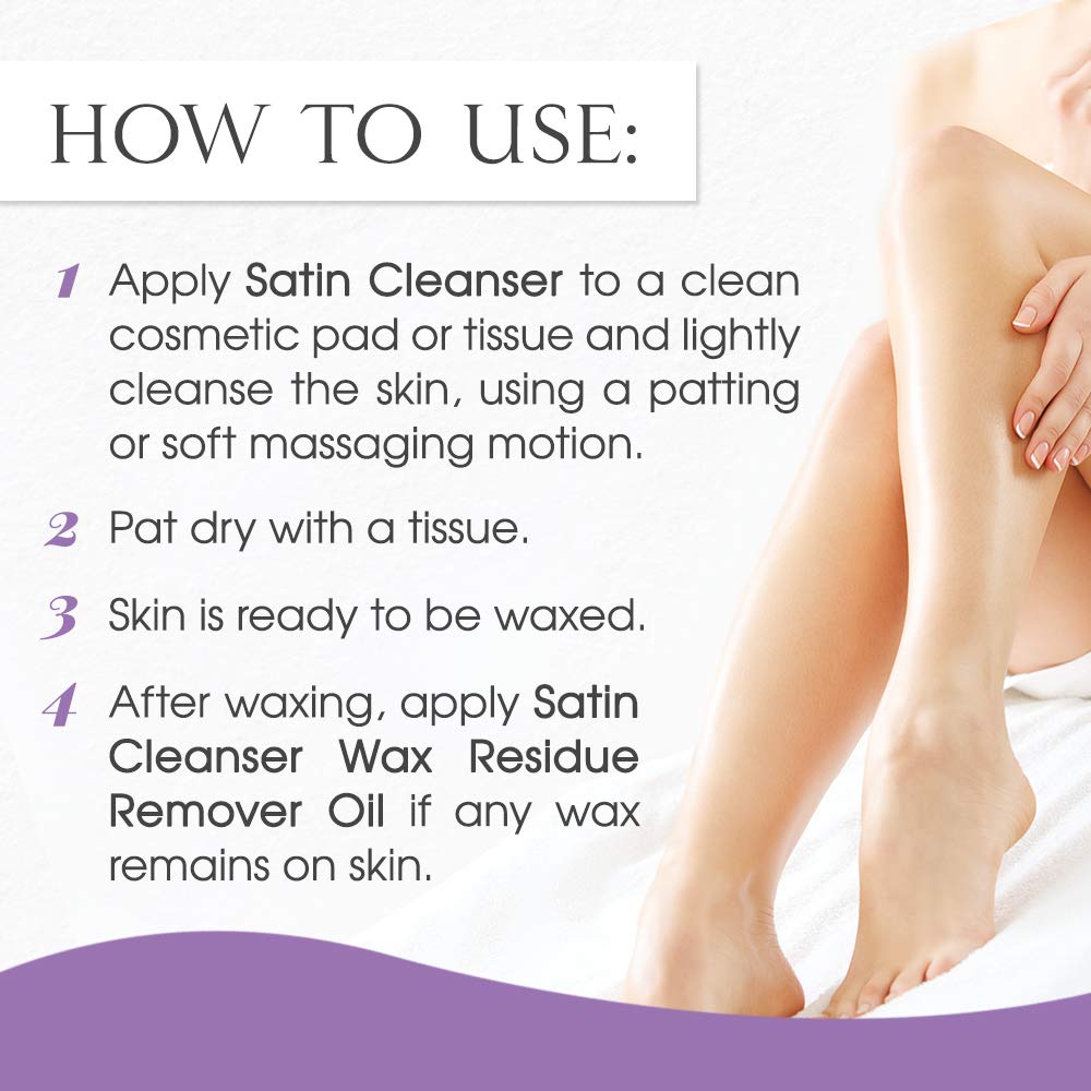 SATIN SMOOTH: envase práctico para uso previo a la depilación